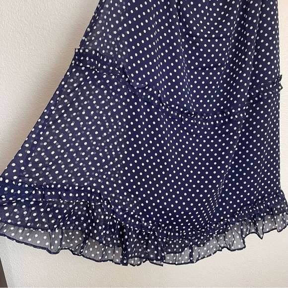 1.State 2X Navy blue polkadot skirt new with tag - Picture 6 of 15